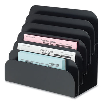 CONTROLTEK® Trays, 6 Compartments, 8.25 X 7.25 X 4, Heavy Gauge Steel, Black freeshipping - TVN Wholesale